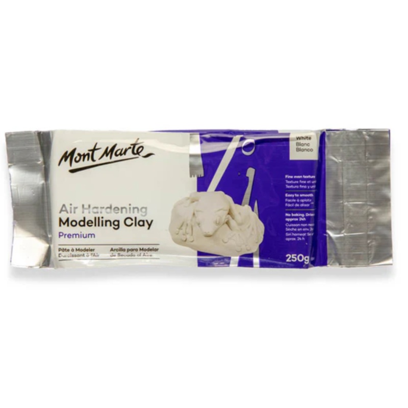 250g White Air Hardening Clay