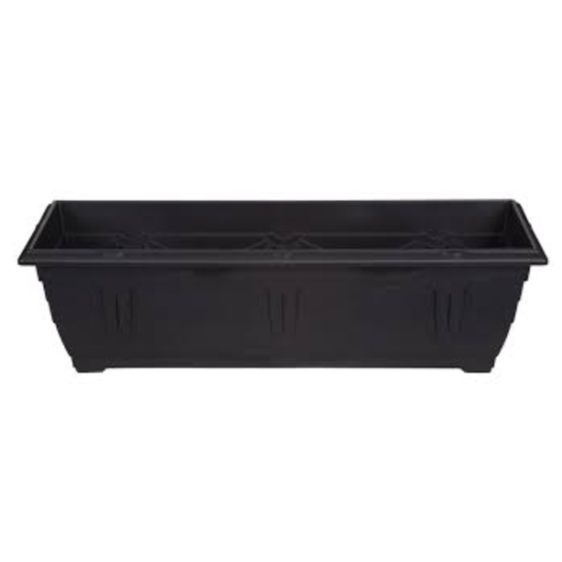 60cm Venetian Window Box Black