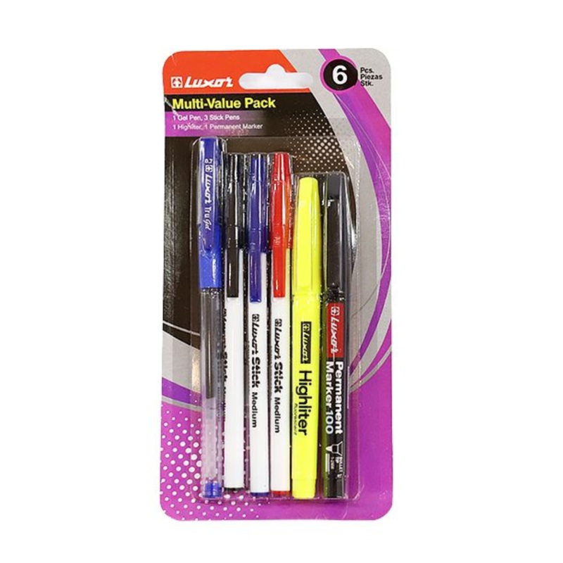 6PC Office Writing Pack Carded