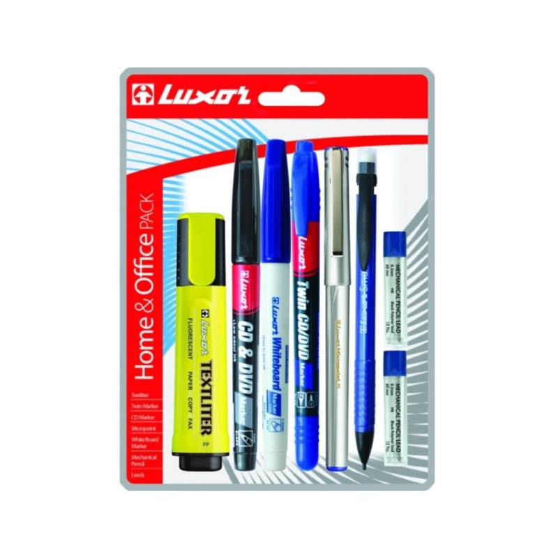 8PC Home & Office Writing Pack Carded