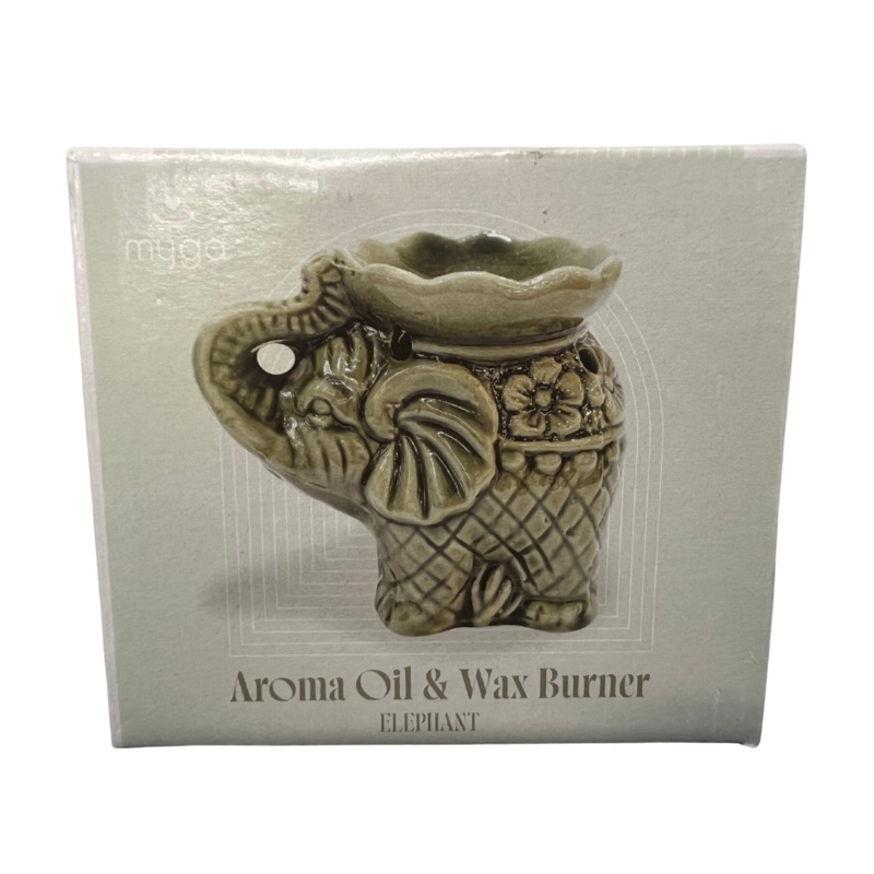Aroma Oil & Wax Burner  Elephant Design by Myga