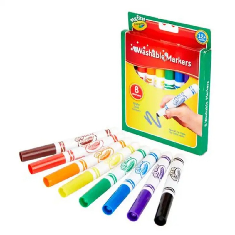 My First Crayola Washable Markers  Pack of 8
