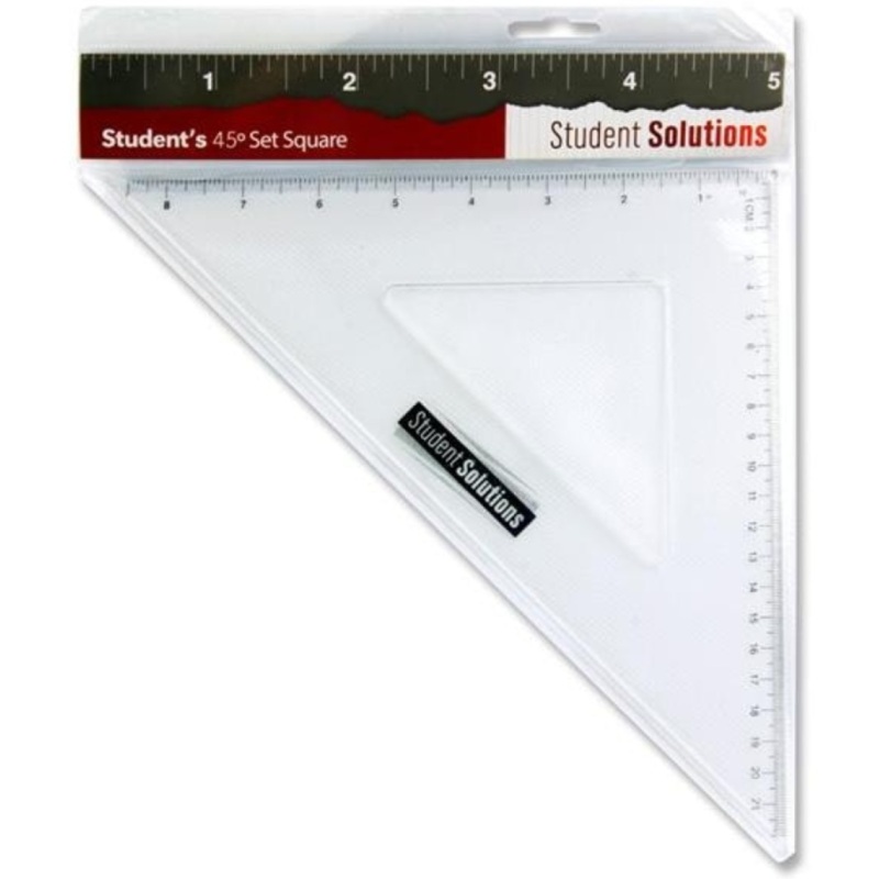 Student Solutions 32cm 45 Set Square