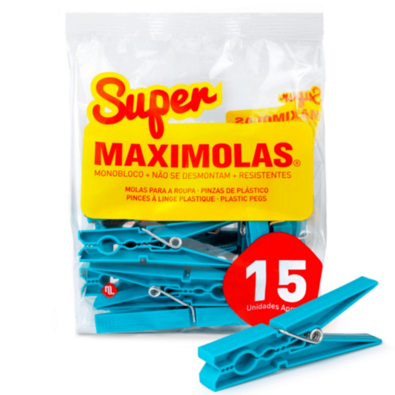 15 Large Pegs
