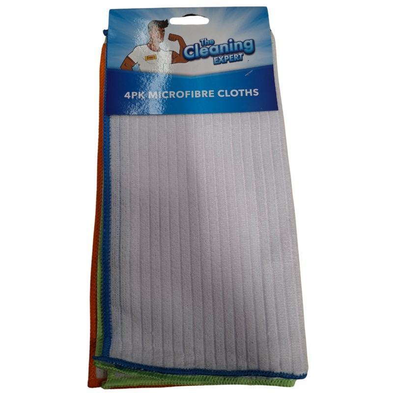 4-Pack Microfibre Dish Cloths