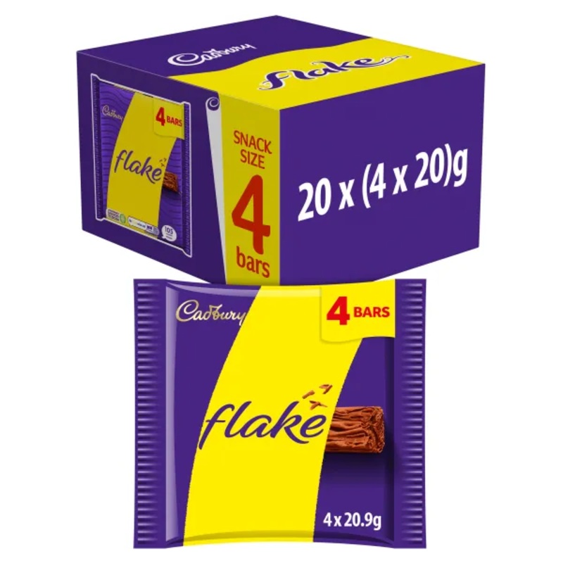 Cadbury Flake 4-Pack x 20g