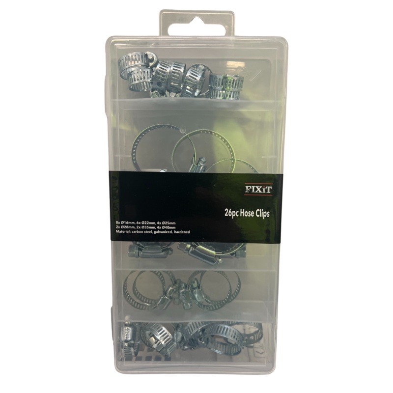 FIXit Hose Clips 26PC