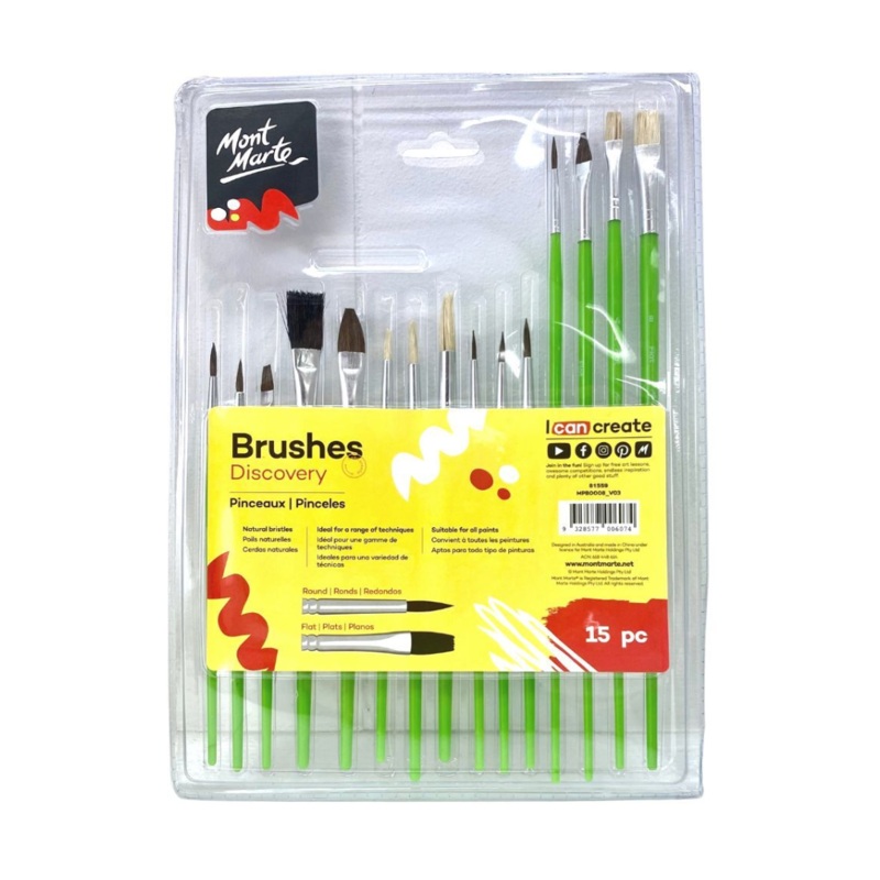 MM 15-Piece Studio Artist Brush Set