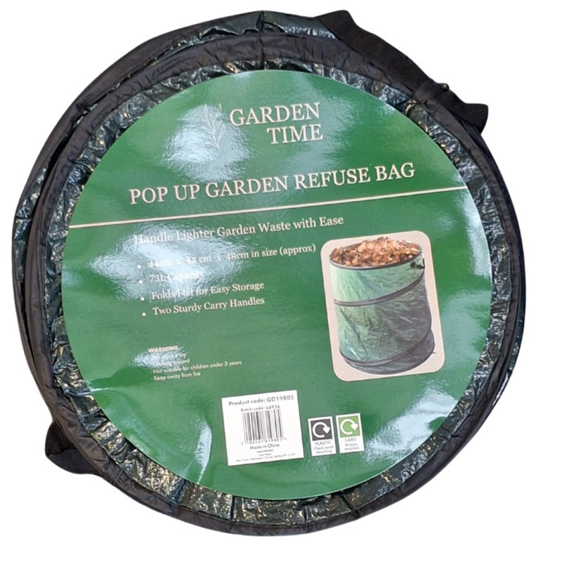 Pop-Up Garden Refuse Bag