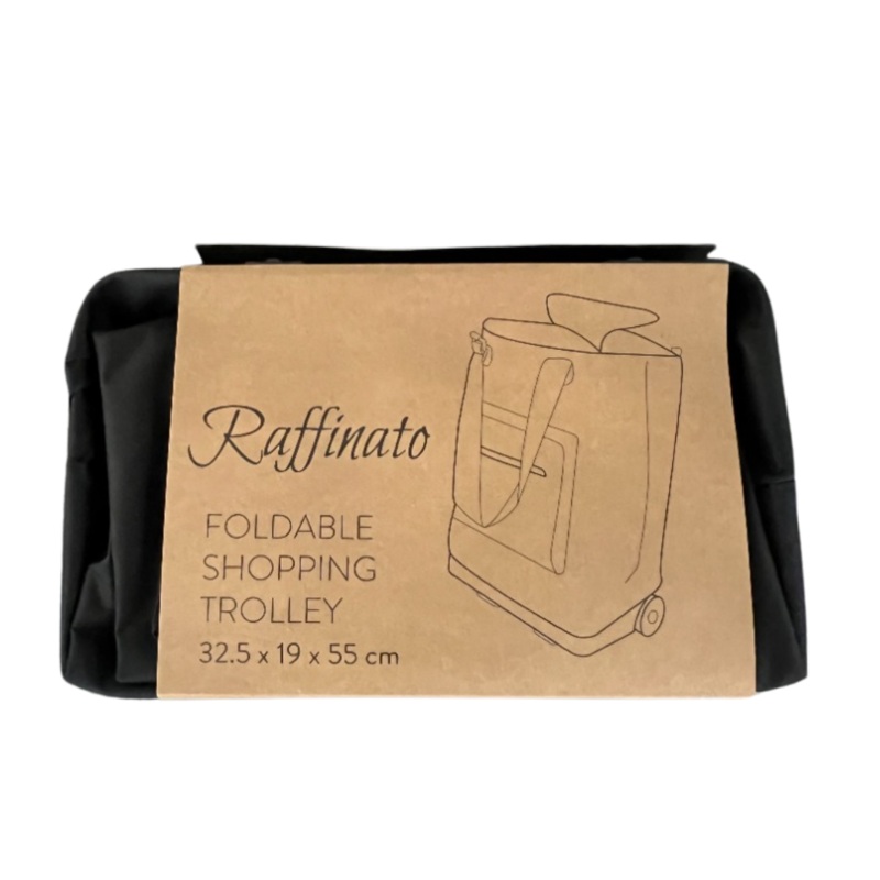 Raffinato 2-Wheeled Foldable Shopper Bag