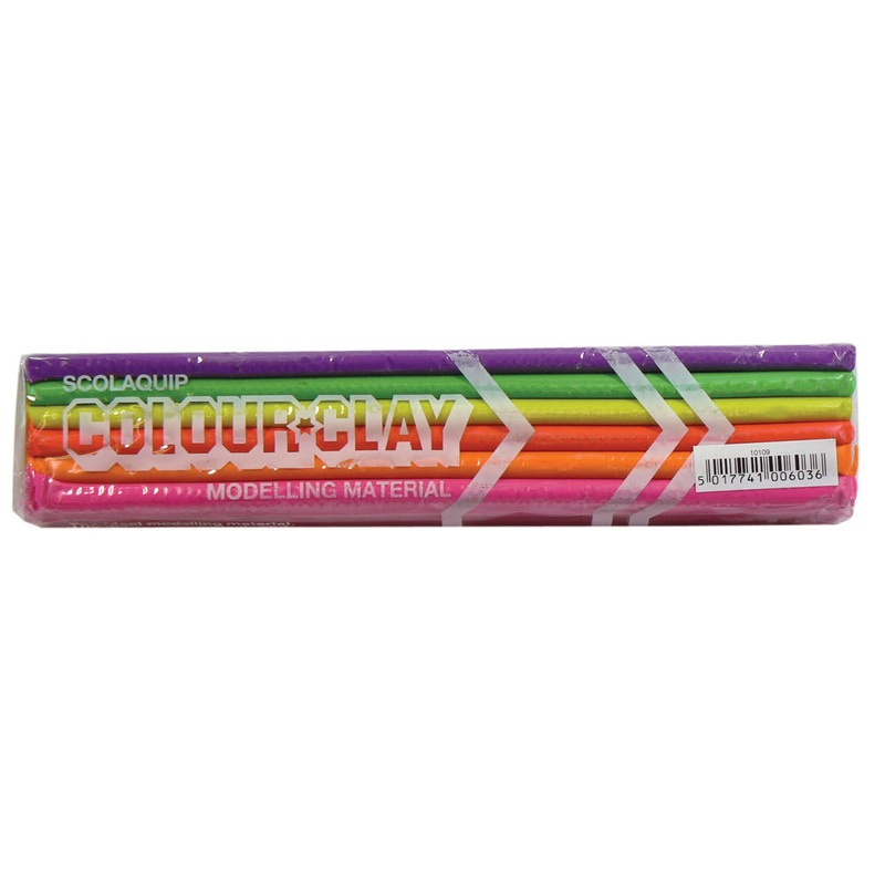 Scola Neon Colour Clay 500g
