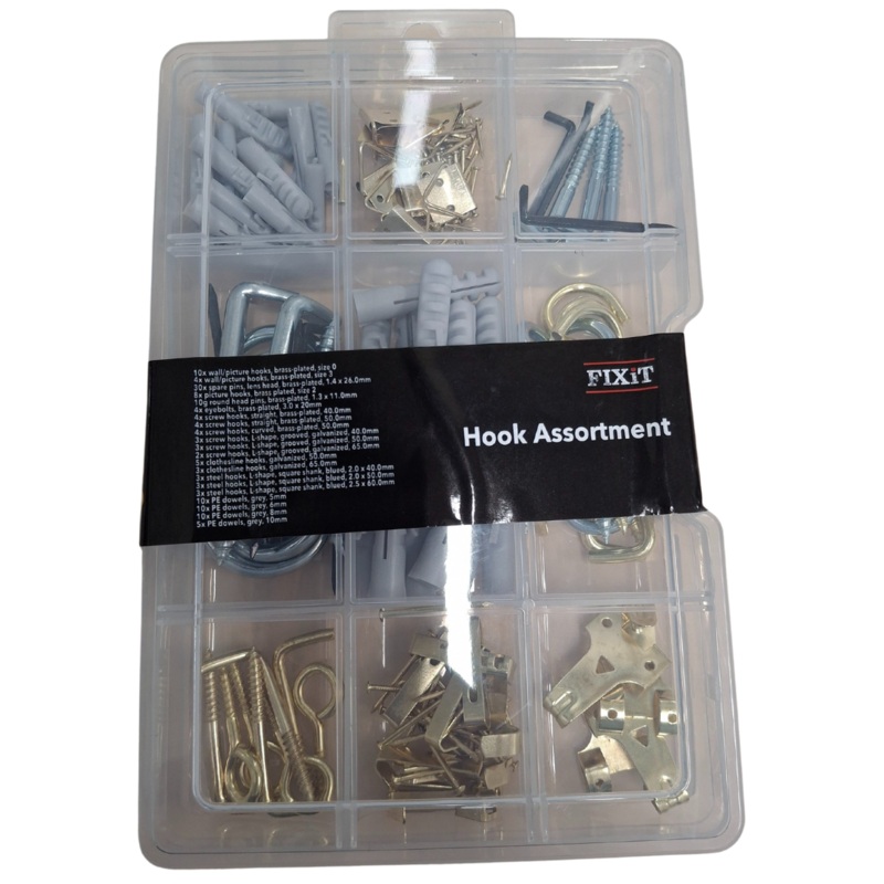 Screws and Hooks Set
