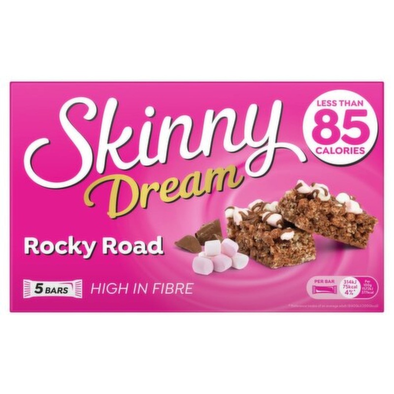 Skinny Dream Rocky Road Bars  5 x 20g