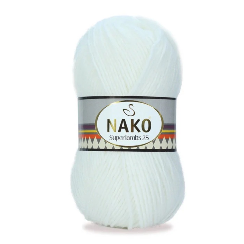 Superlambs 25 White 100g