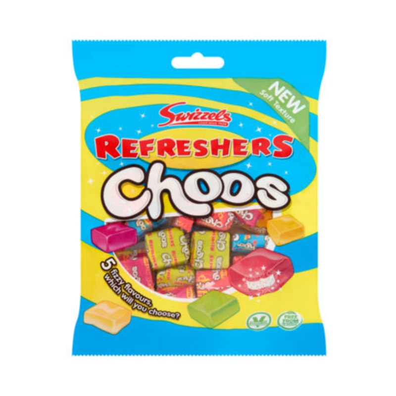 Swizzels Refreshers Choos 150g Sharing Bag
