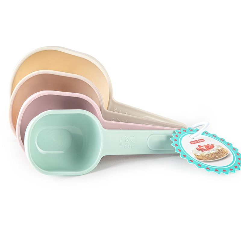 4-Pack Pastel Measuring Spoons
