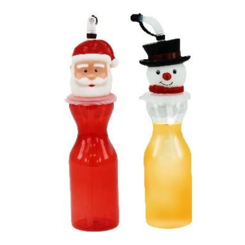 Assorted Christmas Drink Bottles  Fun and Festive Hydration for the Holidays