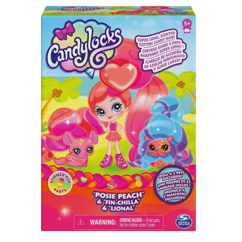 Candylocks Posie Peach