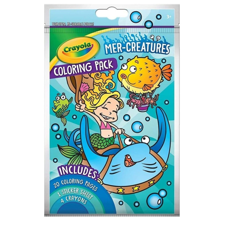 Crayola Mer-Creatures Colouring Pack
