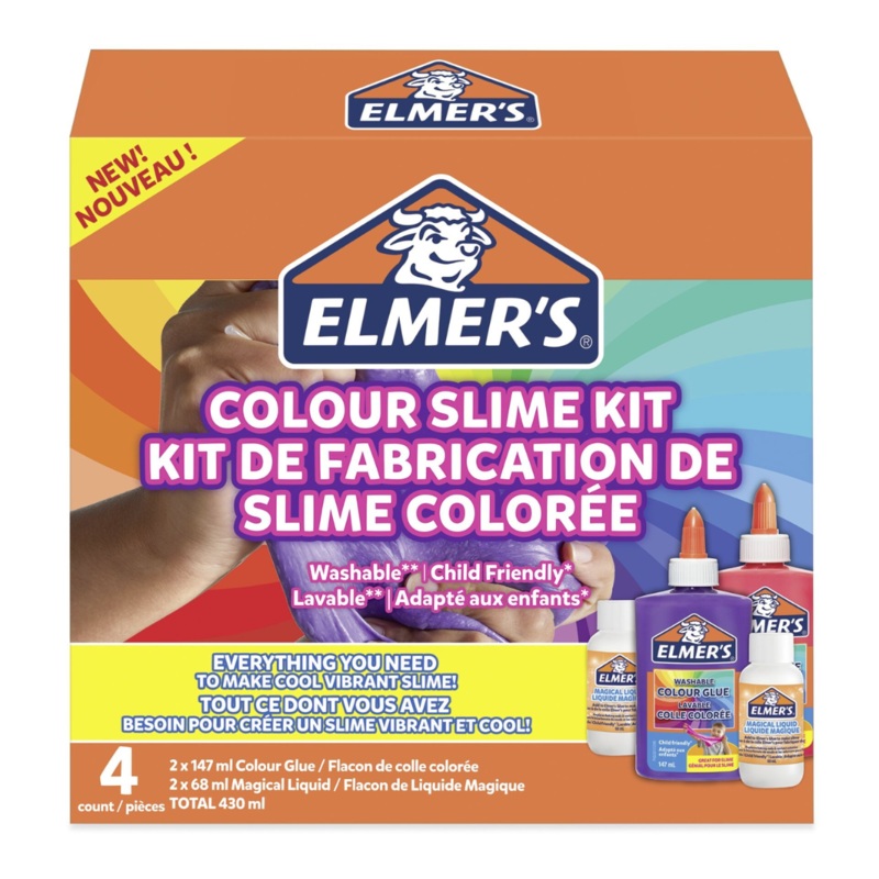 Elmers Colour Slime Kit