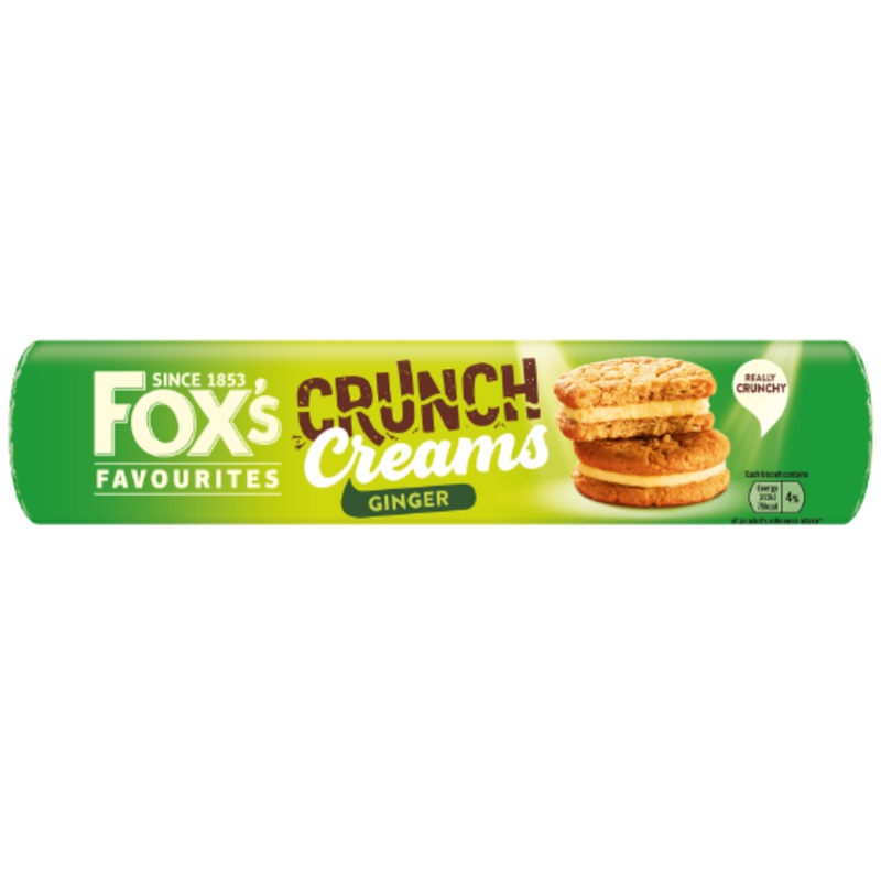 Foxs Ginger Crunch Creams 200g