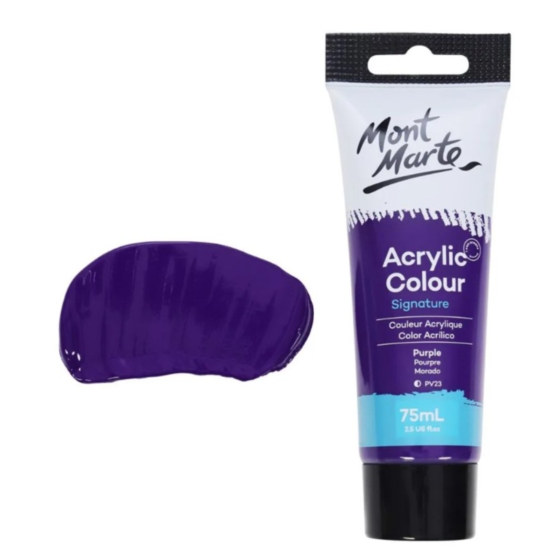 Mont Marte 75ml Acrylic Paint - Purple