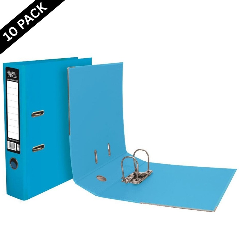 Pukka A4 Lever Arch File  Blue Brights ( Box of 10 )