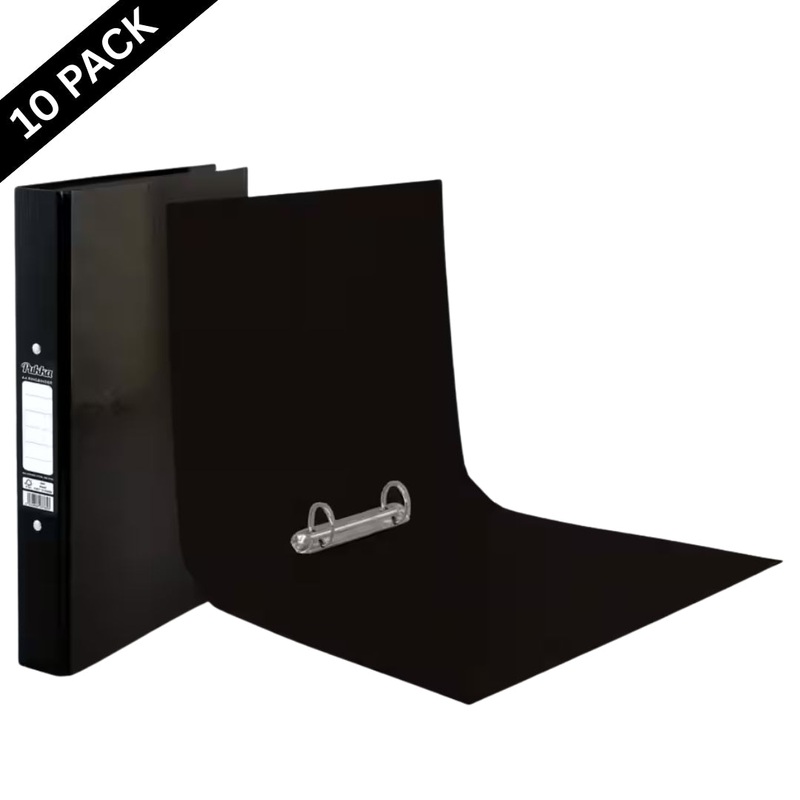 Pukka A4 Ringbinder  Black Brights ( Box of 10 )
