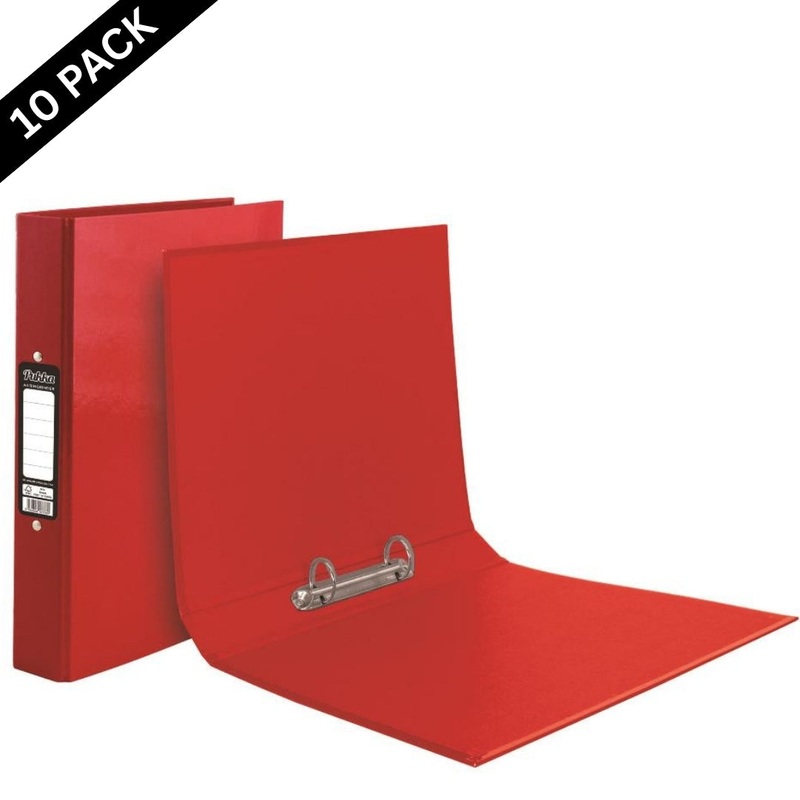 Pukka A4 Ringbinder  Red Brights  ( Box of 10 )