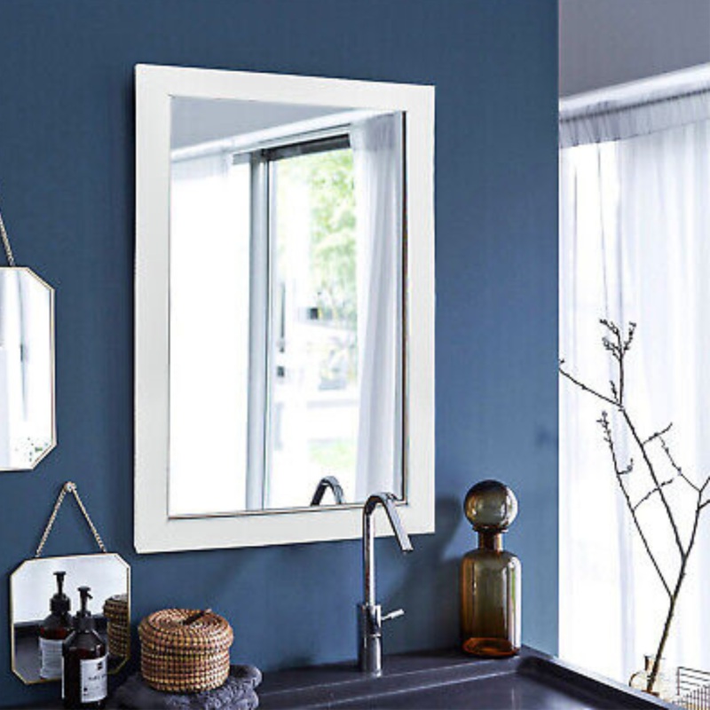 White 40CM x 61CM Mirror