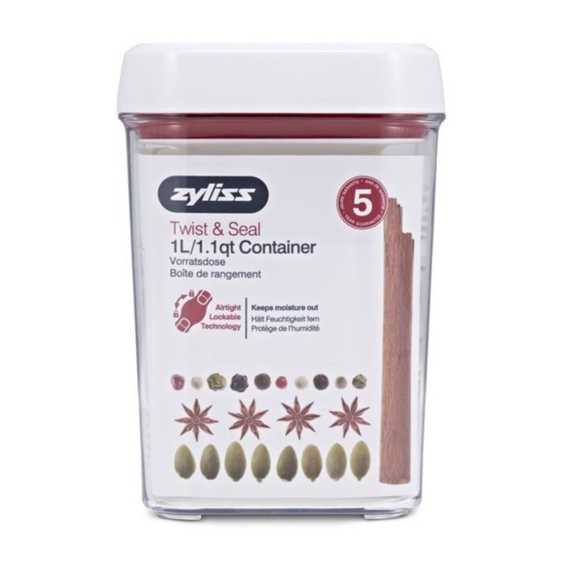 Zyliss Twist & Seal 1L Container