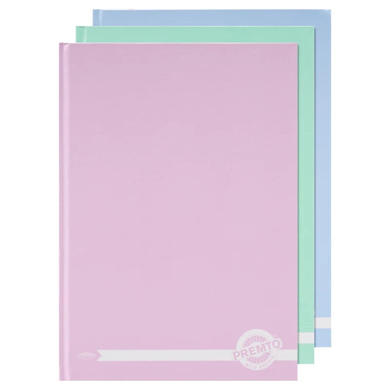 3 Pack of Pastel A4 160pg