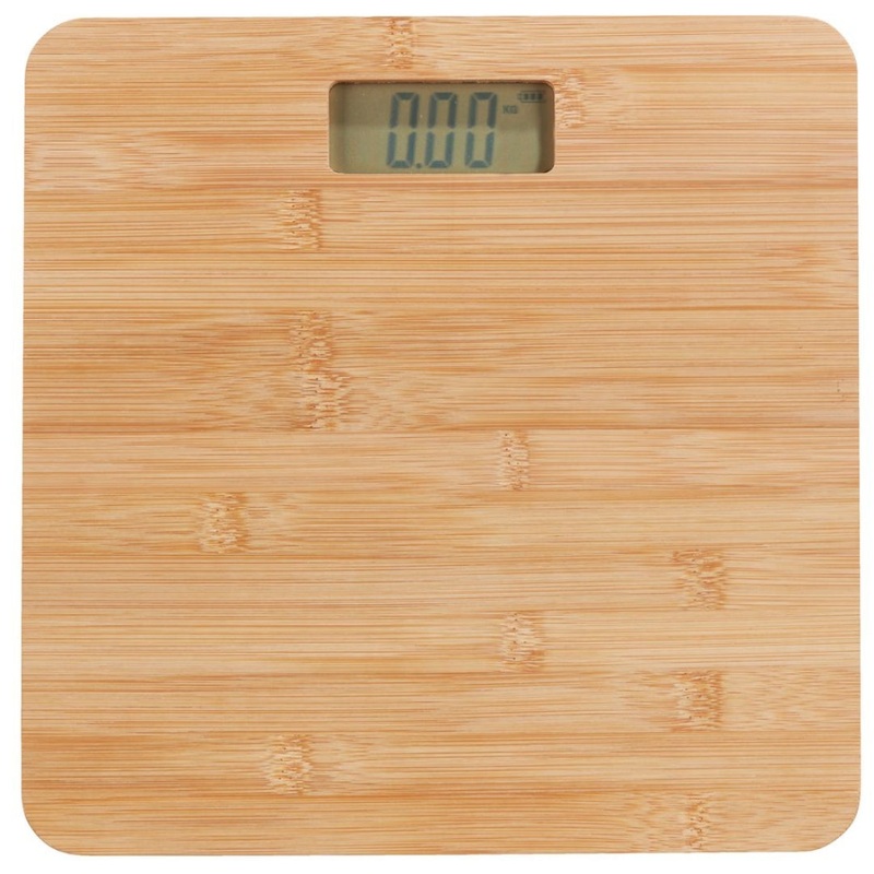 Bamboo Bathroom Scale  150kg Capacity