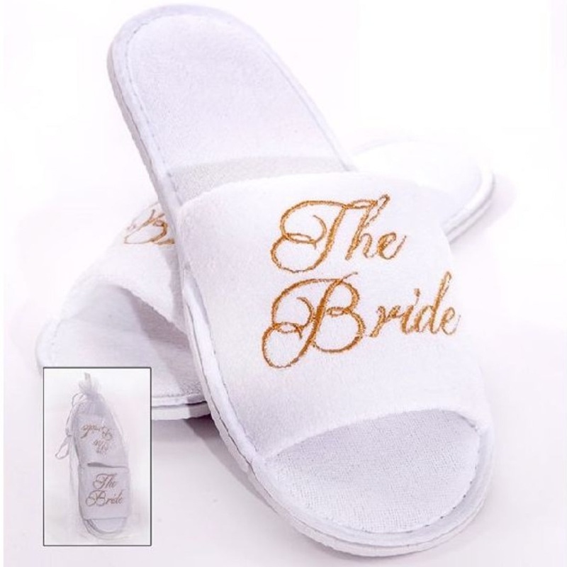Bride Spa Slippers