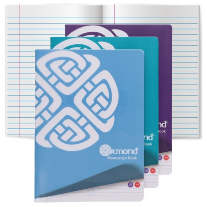 Ormond A4 120P Manuscript Book