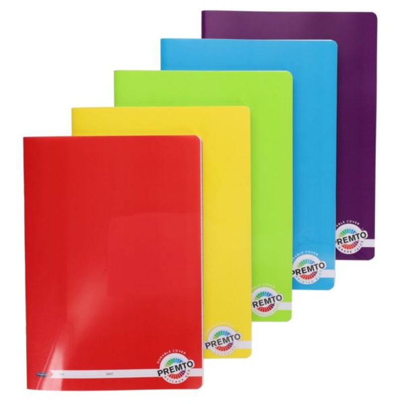 Premtone A4 160-Page Manuscript Pad with Durable Cover