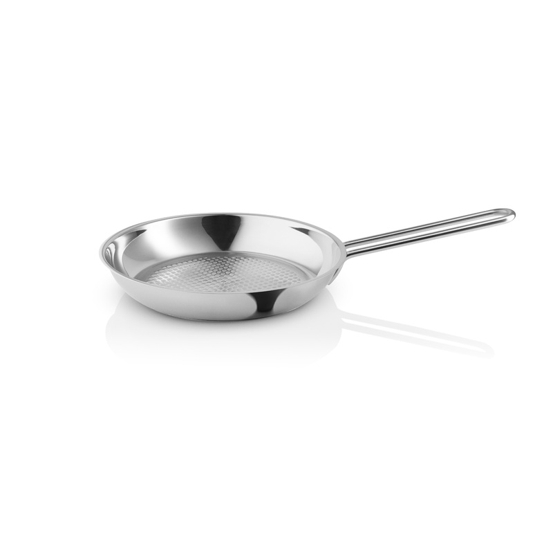 Stainless Steel Frying pan 24 cm Honeycomb
