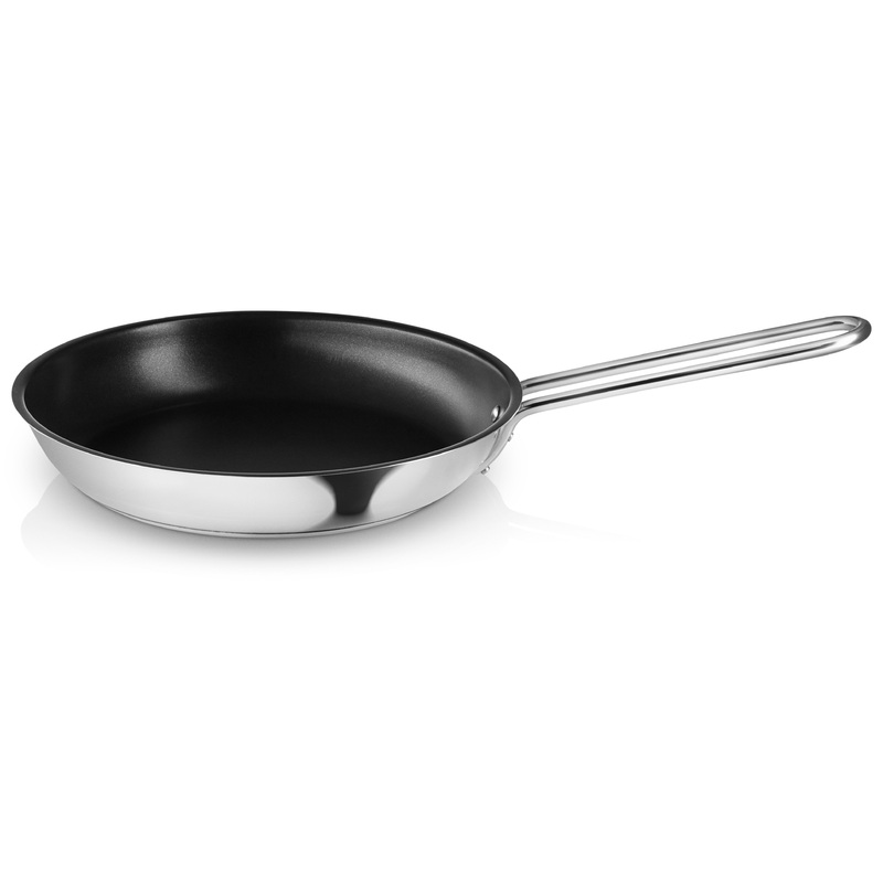 Stainless Steel Frying pan 24 cm Slip-Let coating