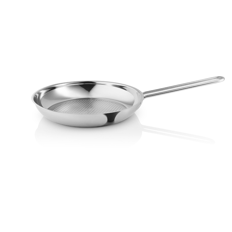 Frying pan 28 cm Stainless steel honeycomb