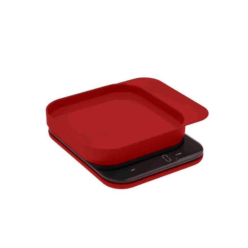 Kitchen scale Mensura Red